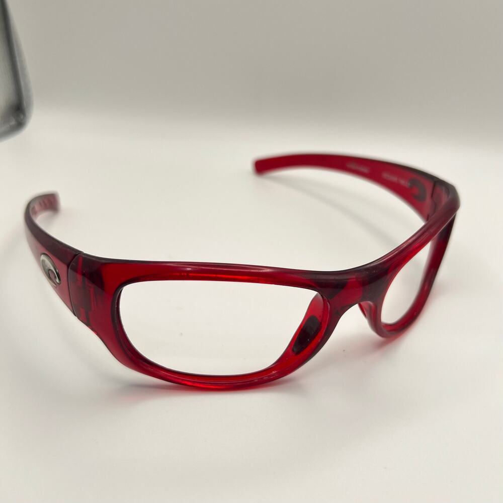 Costa Del Mar Riomar RM-27 Sunglasses Frames Only Red Translucent Japan